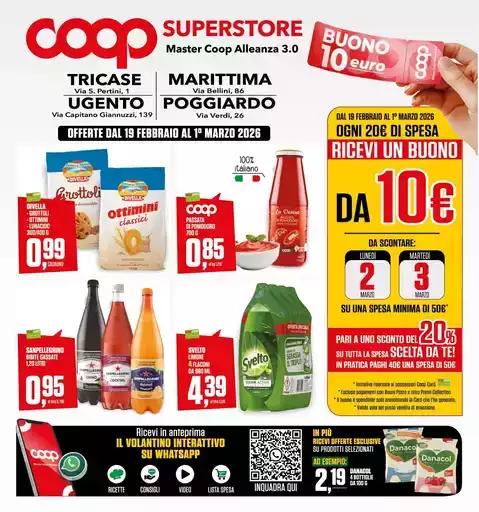 OFFERTE DAL 19 FEBBRAIO AL 1 MARZO 2026