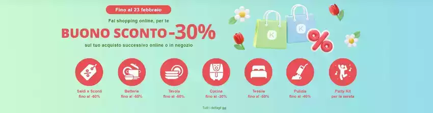 Buono sconto -30%