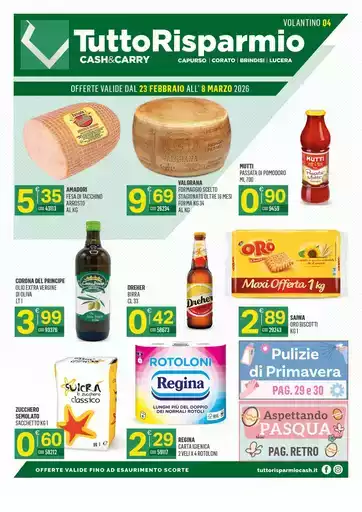 Offerte dal 23 Febbraio all' 8 Marzo 2026 Offerte dal 23 Febbraio all' 8 Marzo 2026