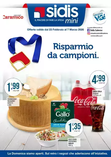 Risparmio da campioni