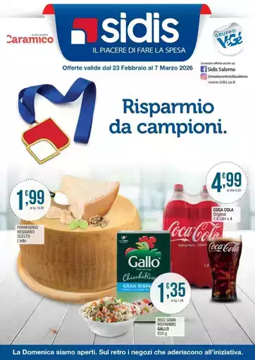 Risparmio da campioni