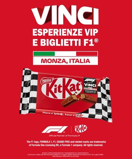 Vinci esperienze VIP e biglietti F1® Vinci esperienze VIP e biglietti F1®