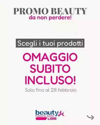 Omaggio subito incluso!