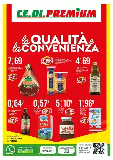La QUALITÀ la CONVENIENZA