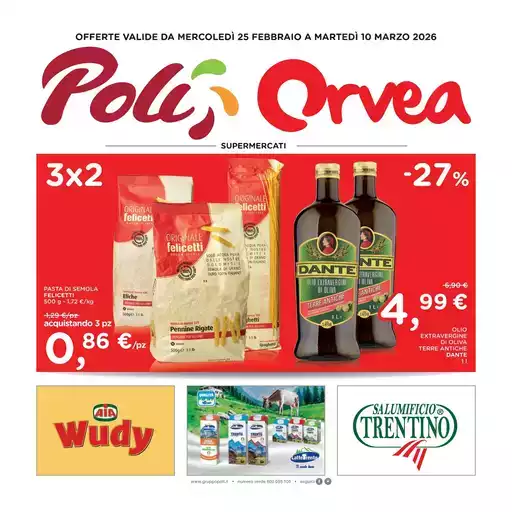 OFFERTE VALIDE DA MERCOLEDÌ 25 FEBBRAIO A MARTEDÌ 10 MARZO 2026 OFFERTE VALIDE DA MERCOLEDÌ 25 FEBBRAIO A MARTEDÌ 10 MARZO 2026