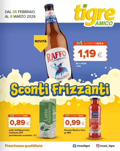 Sconti frizzanti