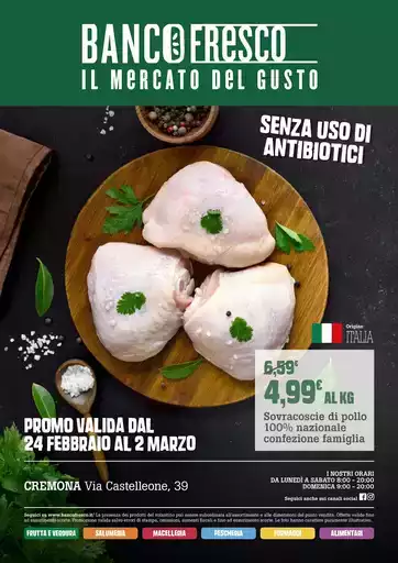 Senza uso di antibiotici