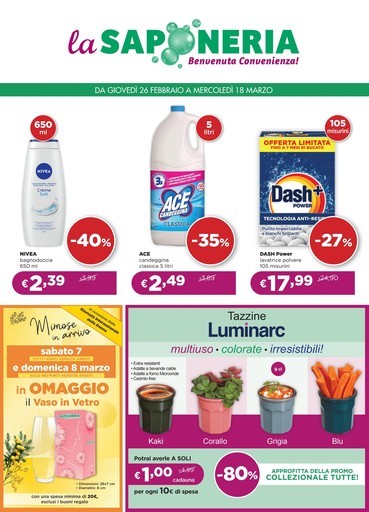 Benvenuta Convenienza!