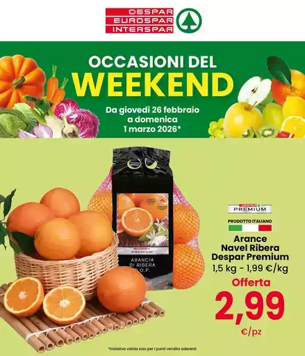 Occasioni del weekend Occasioni del weekend