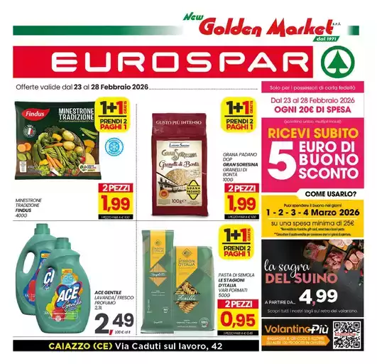 Offerte dal 23 al 28 Febbraio 2026