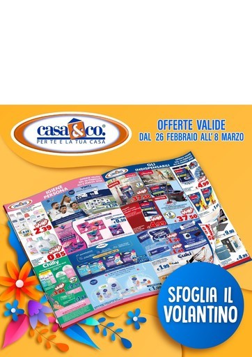 Offerte valide dal 26 all' 8 marzo 2026 Offerte valide dal 26 all' 8 marzo 2026