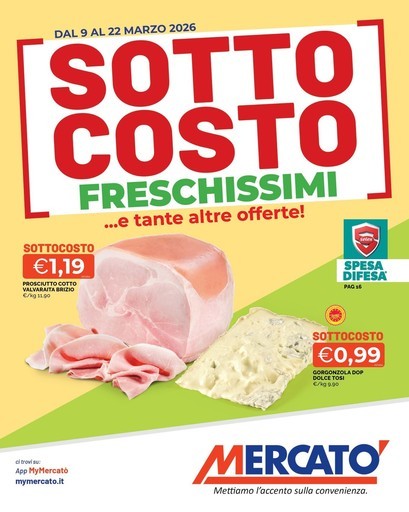 Sottocosto freschissimi