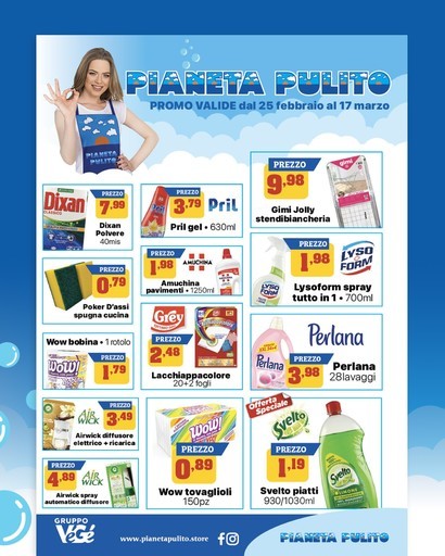 Promo valide dal 25 febbraio al 17 marzo