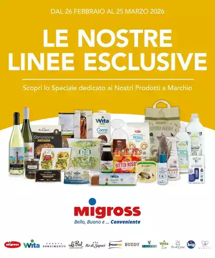 Speciale le nostre linee esclusive