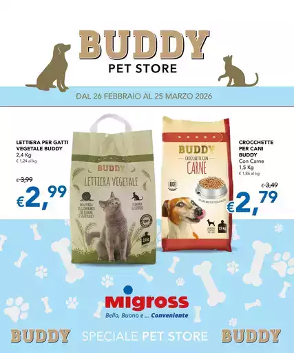 Buddy pet store