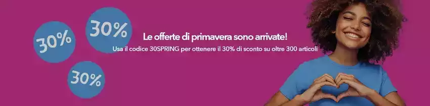 Offerte di primavera