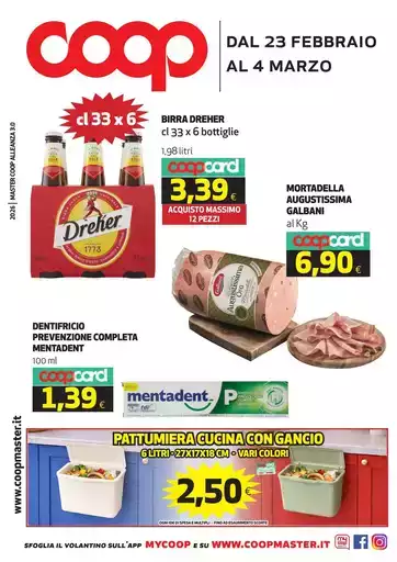 Dal 23 febbraio AL 4 marzo