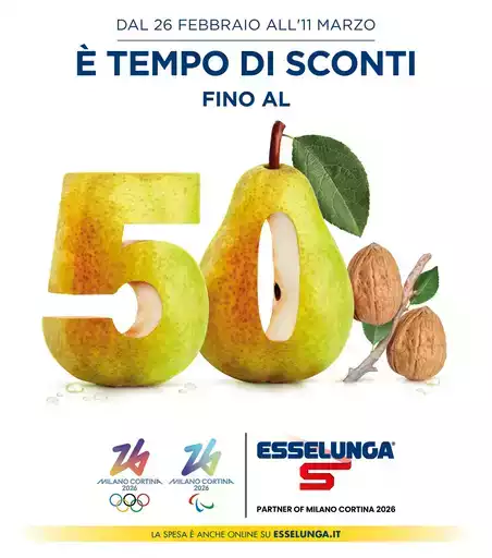 Sconti fino al 50% Sconti fino al 50%