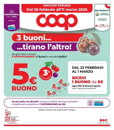 Dal 26 febbraio all’11 marzo 2026