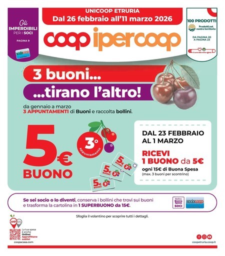 Dal 26 febbraio all’11 marzo 2026 Dal 26 febbraio all’11 marzo 2026