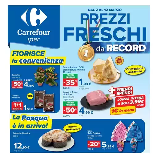 Prezzi freschi da record