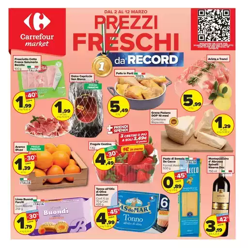 Prezzi freschi