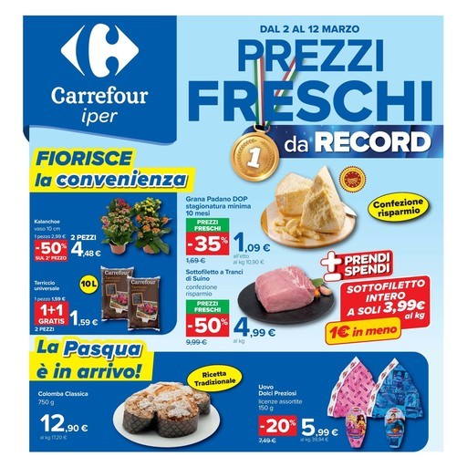 Prezzi freschi da record