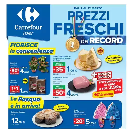 Prezzi freschi da record