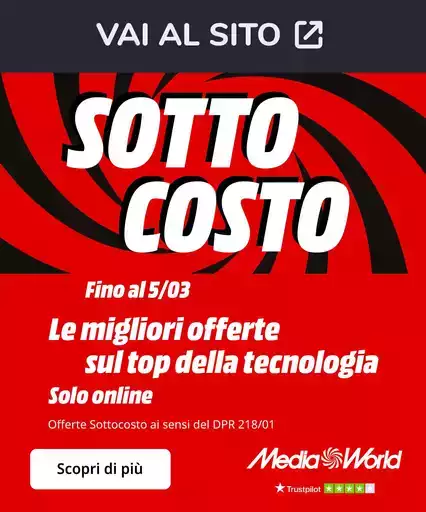 SOTTOCOSTO da MediaWorld!