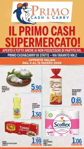 OFFERTE VALIDE DAL 2 AL 15 MARZO 2026 OFFERTE VALIDE DAL 2 AL 15 MARZO 2026