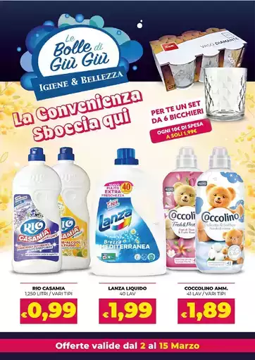 Le convenienza sboccia qui