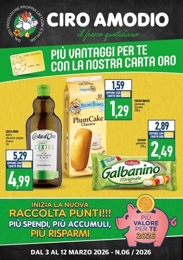 Dal 3 al 12 marzo 2026