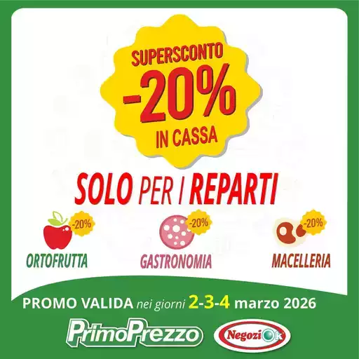 Supersconto -20%