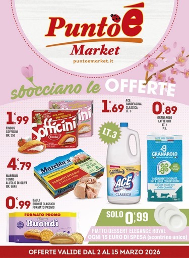 Sbocciano le offerte Sbocciano le offerte