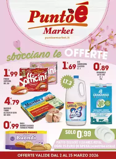 Sbocciano le offerte