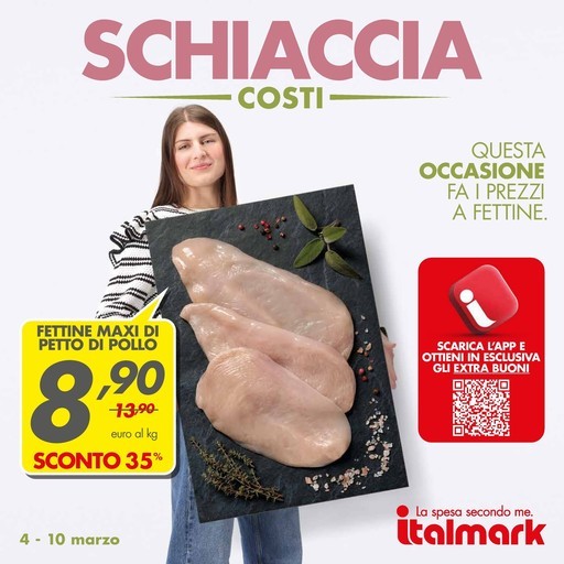 Questa occasione fa i prezzi a fettine