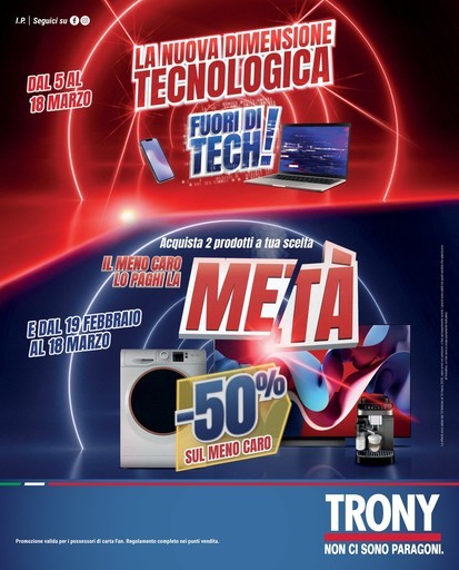 Fuori di tech da Trony!