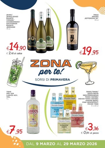 Zona per te! Sorsi di primavera