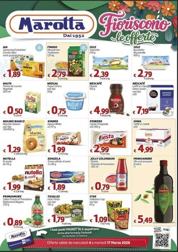 Fioriscono le offerte