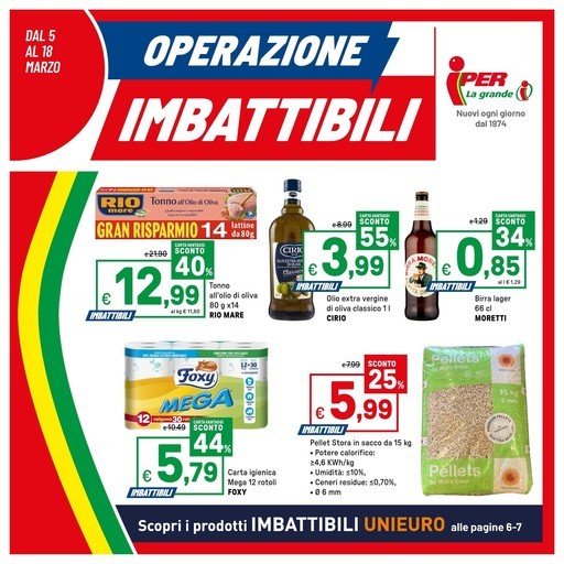 Operazione imbattibili Operazione imbattibili