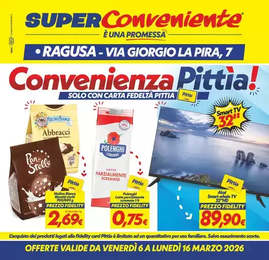 Convenienza Pittia!
