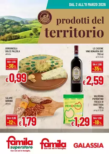 PRODOTTI DEL TERRITORIO