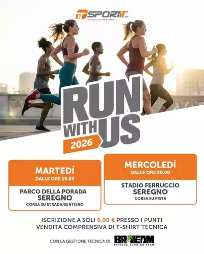 Run with us
