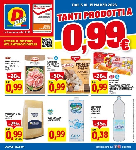 Tanti prodotti a 0.99€