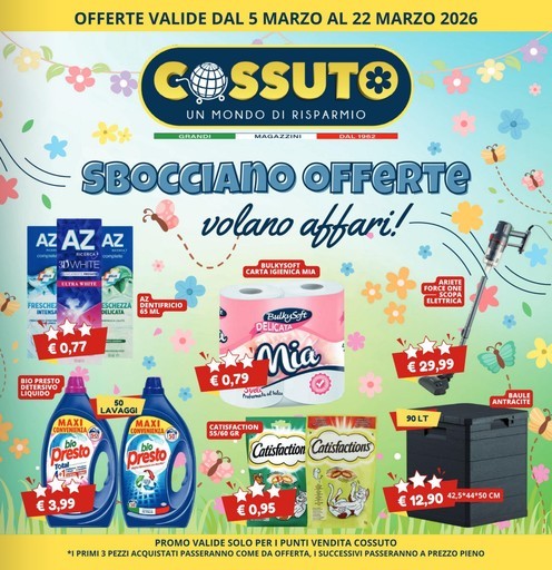 Sbocciano offerte