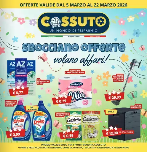 Sbocciano offerte
