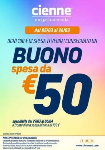 Buono spesa da 50 euro