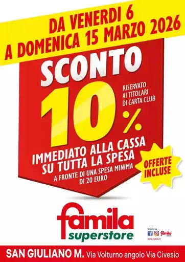 SCONTO 10%