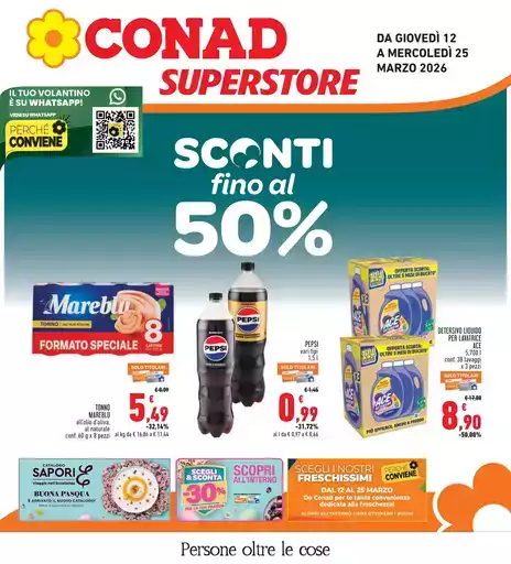Sconti fino al 50%
