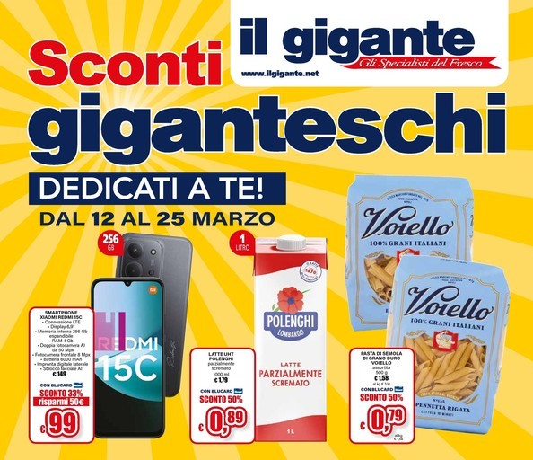Sconti giganteschi